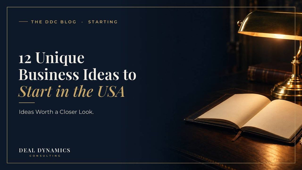 12 Best Unique Business Ideas to Start in the USA