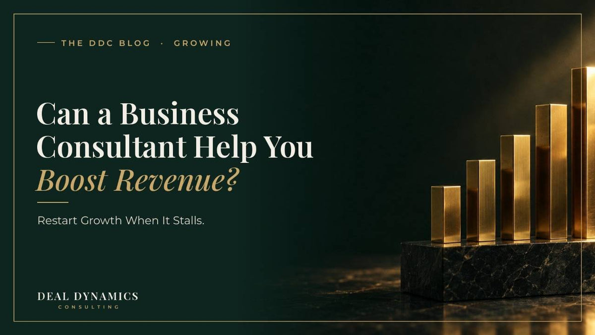 Can a Business Consultant Help You Boost Revenue? Here's How