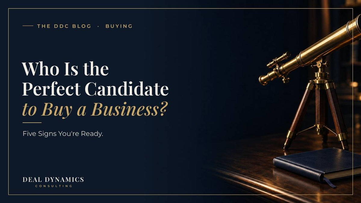 Who Is the Perfect Candidate for Buying a Business?