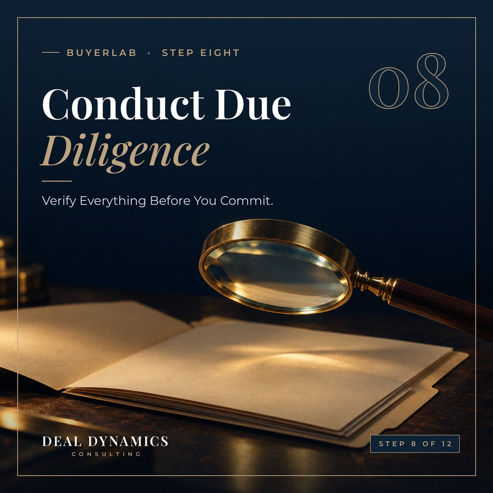 Conduct Due Diligence