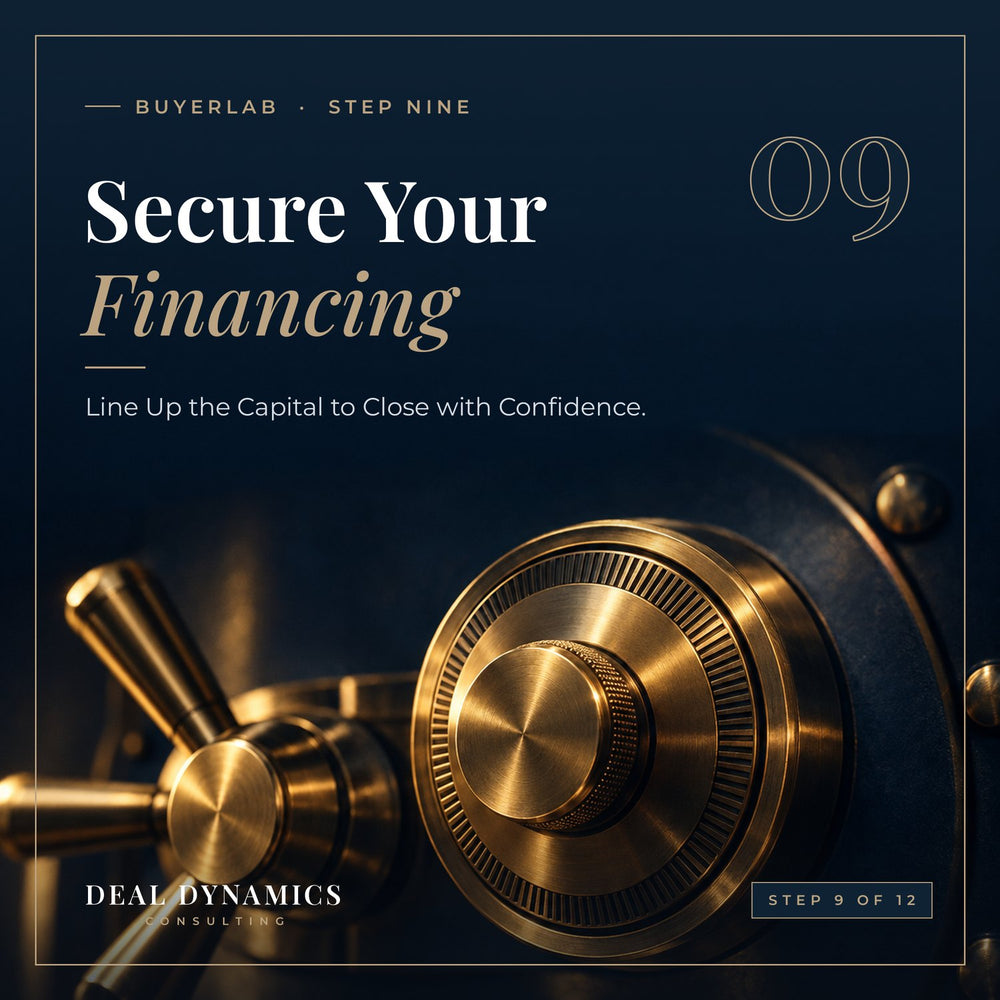 Secure Your Financing