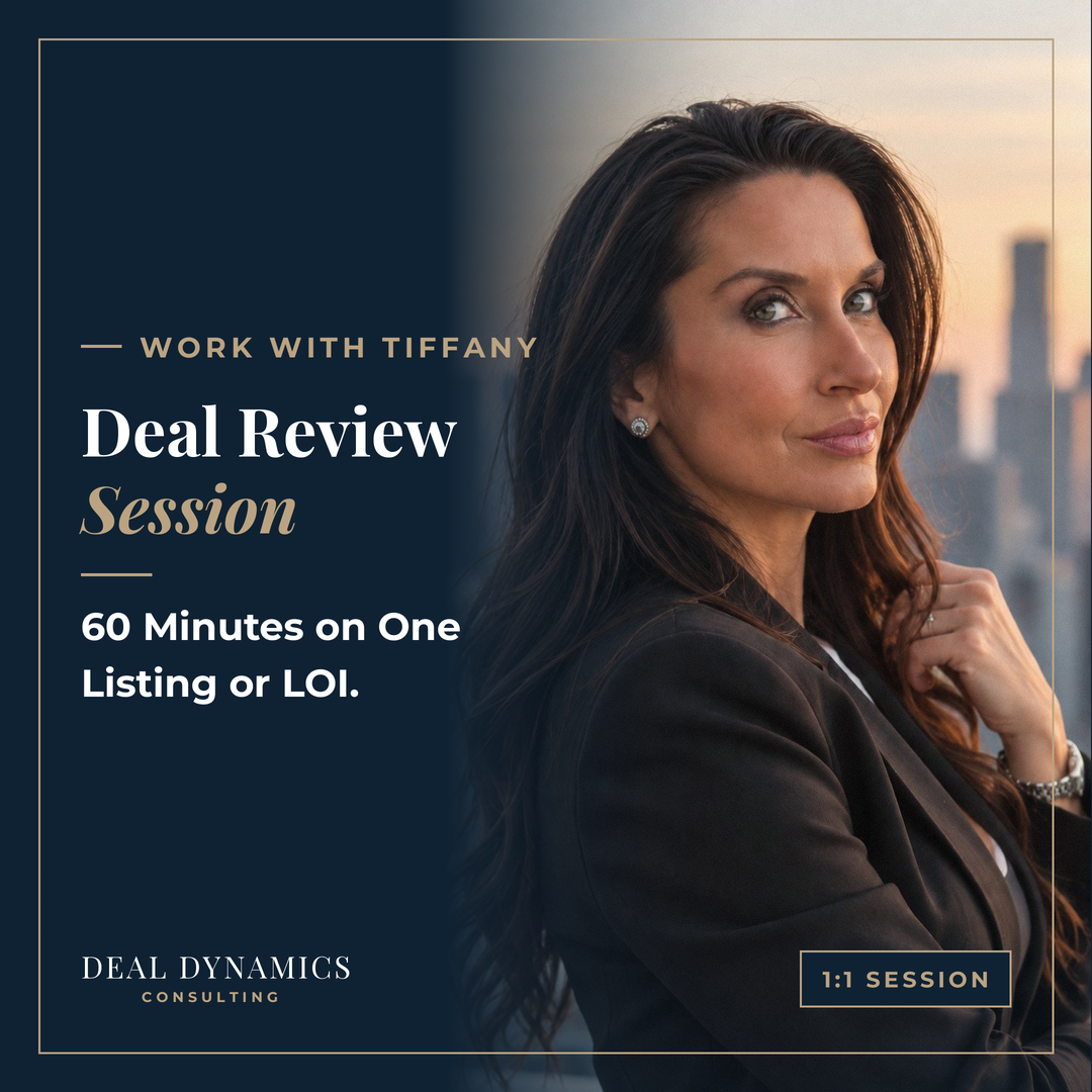 1:1 Deal Review Session by Deal Dynamics Consulting