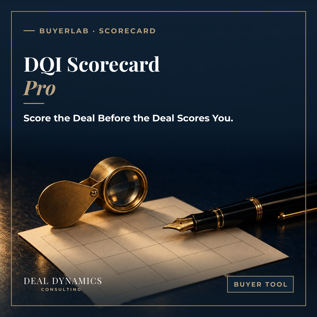 DQI Scorecard Pro by Deal Dynamics Consulting