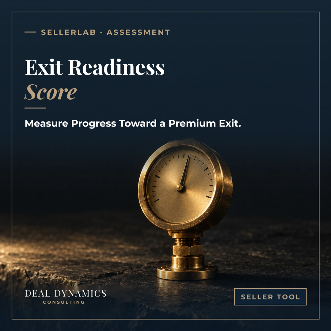Exit Readiness Score by Deal Dynamics Consulting